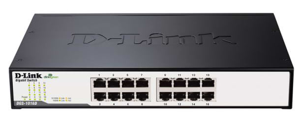 Коммутатор локальной сети (Switch) D-Link DGS-1016D/E - Фото 1