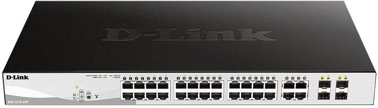 Коммутатор локальной сети (Switch) D-Link DGS-1210-24P - Фото 1