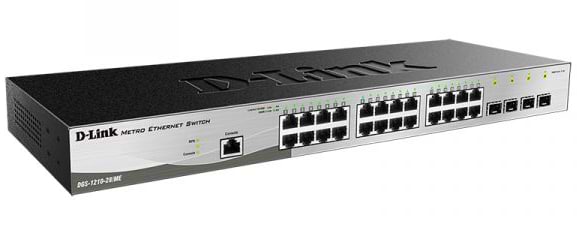 Коммутатор локальной сети (Switch) D-Link DGS-1210-28/ME/E - Фото 1
