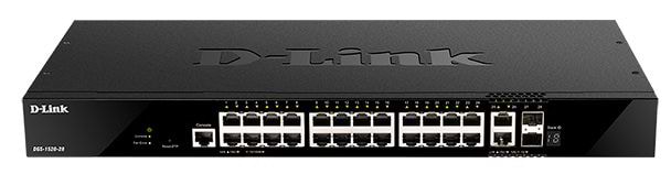 Коммутатор локальной сети (Switch) D-Link DGS-1520-28 - Фото 1