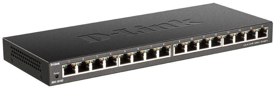 Коммутатор локальной сети (Switch) D-Link DGS-1016S - Фото 1
