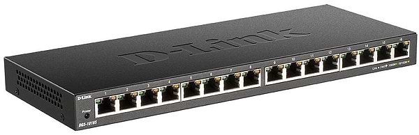 Фото - Коммутатор локальної мережі (Switch) D-Link DGS-1016S