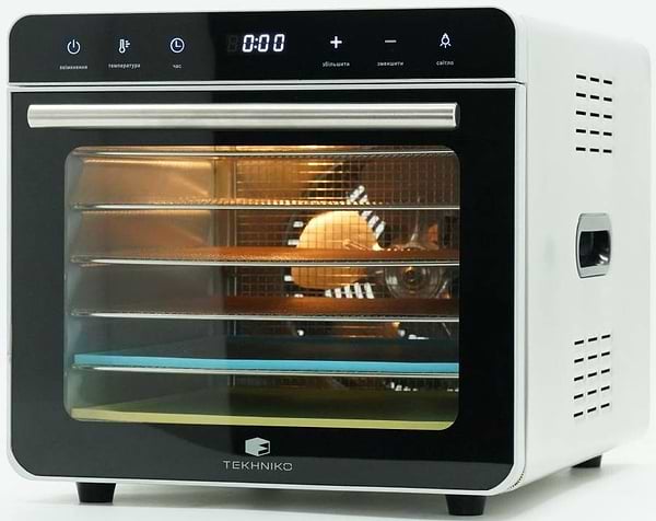 Фото - Сушарка для фруктів та овочів Tekhniko DH-06D-SS