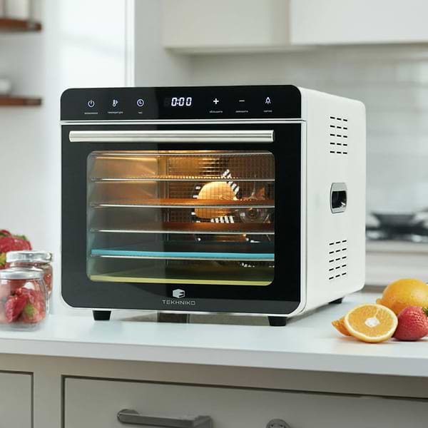 Фото - Сушарка для фруктів та овочів Tekhniko DH-06D-SS