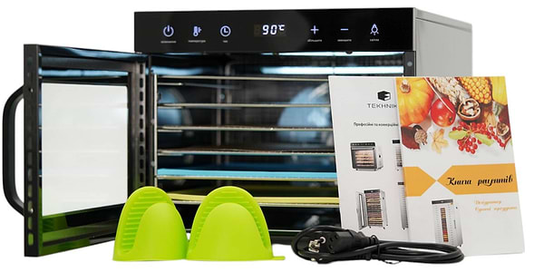 Фото - Сушилка для фруктов и овощей Tekhniko DH-06H-BK