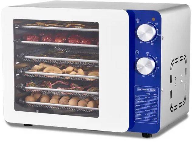 Сушарка для фруктів та овочів Tekhniko DH-06M-SS