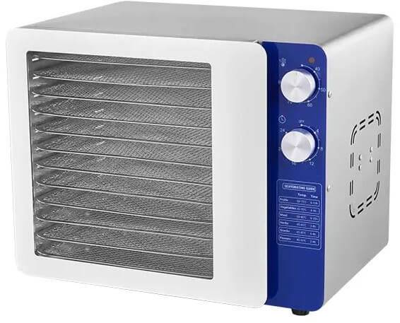 Сушарка для фруктів та овочів Tekhniko DH-12M-SS