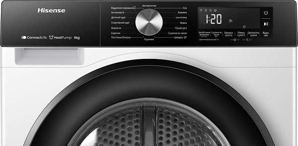 Фото - Сушильная машина Hisense DH3S802BW3/UA