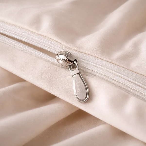 Фото - Комплект постельного белья детский MirSon Poplin Line 002 Milky White 110 x 140 см (2200006277323)