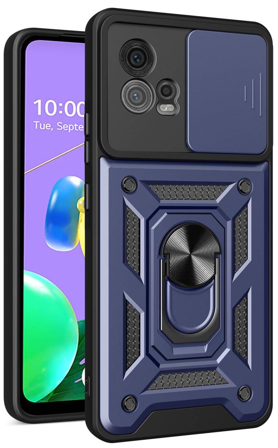Чехол для смартфона BeCover Military for Motorola Moto G72 Blue (709096) - Фото 1