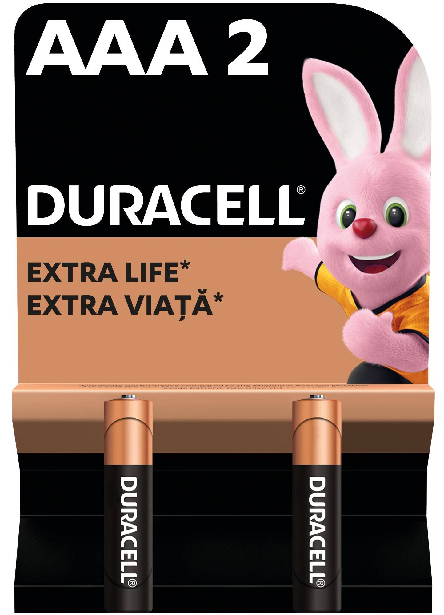 Батарейка тип AAA Duracell MN-2400 (LR-03) 2шт. - Фото 1