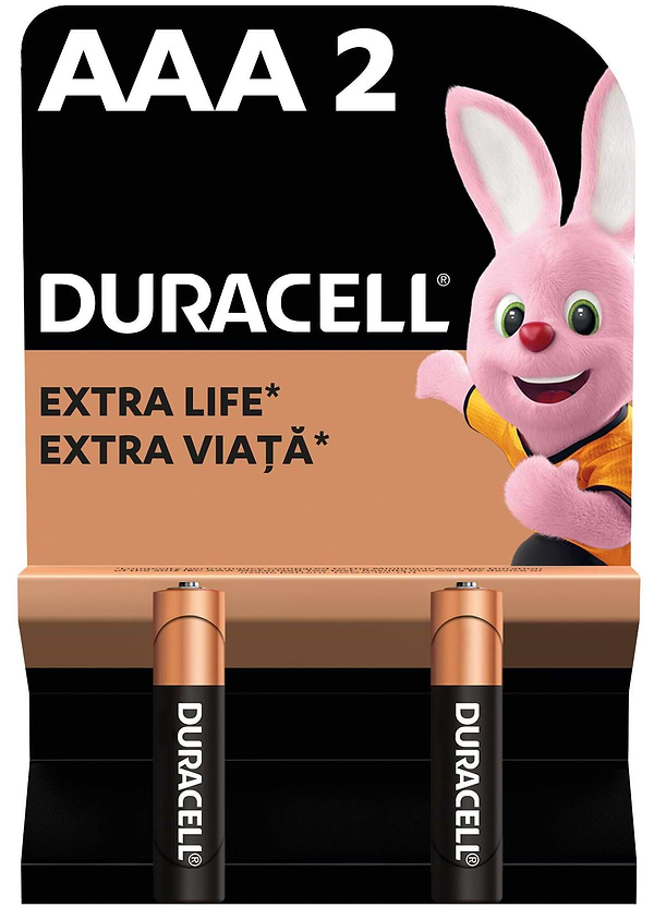 Фото - Батарейка тип AAA Duracell MN-2400 (LR-03) 2шт.