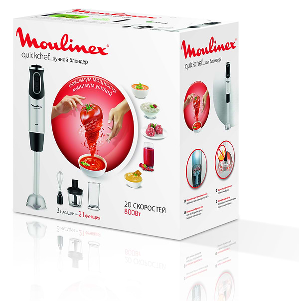 Фото - Блендер погружной Moulinex DD653832