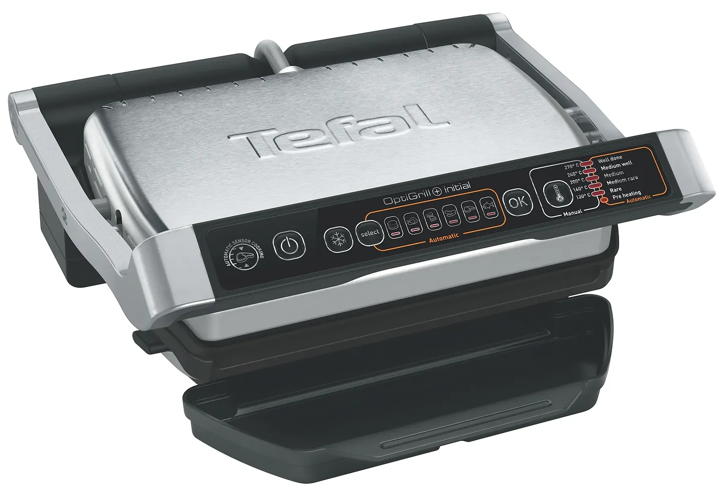 Гриль-барбекю электрический Tefal GC706D34 Optigrill+ Initial - Фото 1