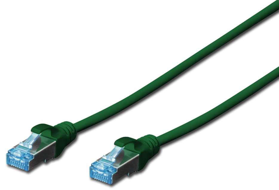 Кабель патч-корд Digitus CAT 5e SF-UTP 1m (DK-1531-010/G) Green