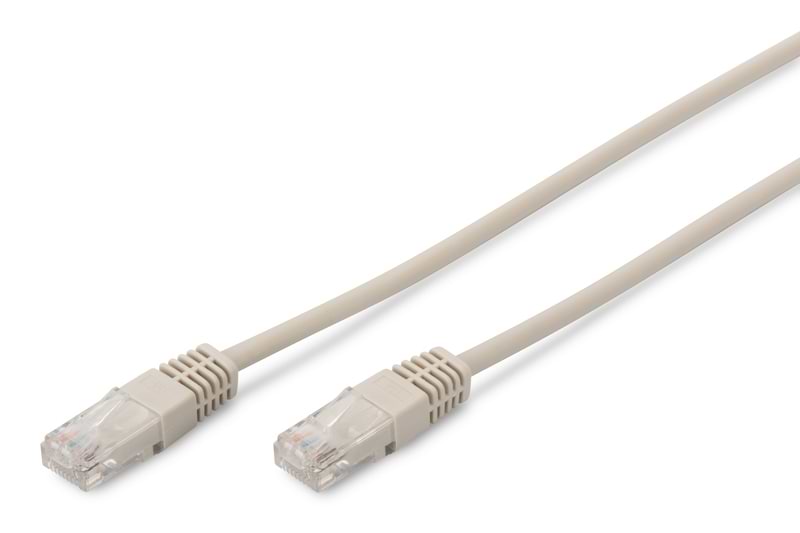 Кабель патч-корд Digitus CAT 5e UTP 15m Gray (DK-1511-150)