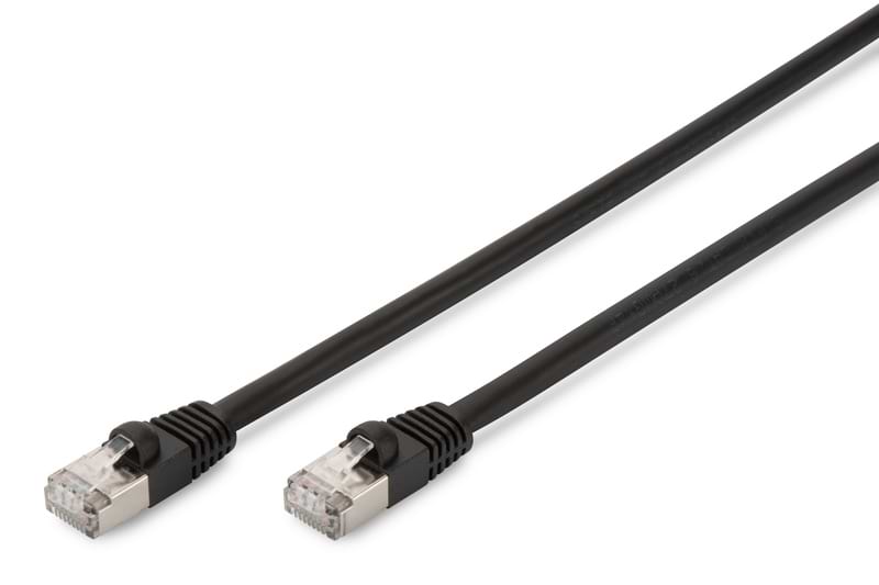 Кабель патч-корд Digitus CAT 5e UTP 3m Black (DK-1511-030/Black)