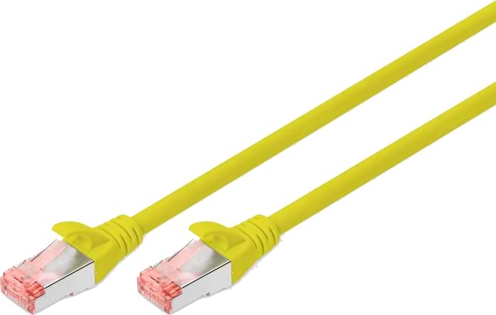 Кабель патч-корд Digitus CAT 6 S-FTP 3 м AWG 27/7 LSZH Yellow (DK-1644-030/Y)