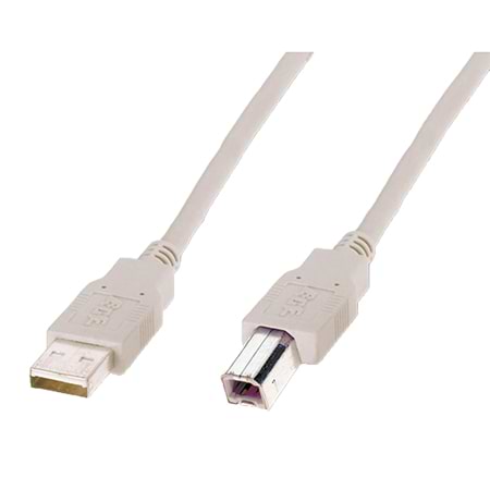 Фото - Кабель USB type A - USB type B Assmann USB 2.0 (AM/BM) 3m Beige (AK-300102-030-E)