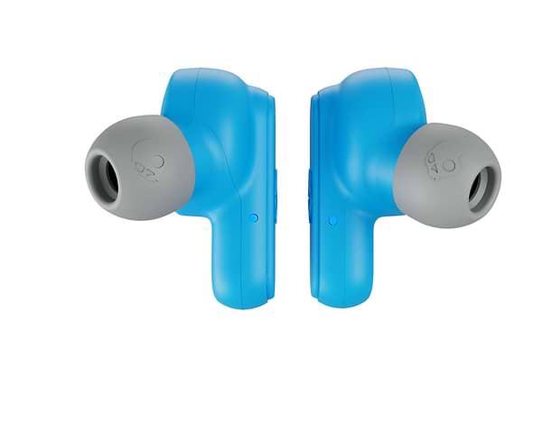Фото - Наушники вкладыши беспроводные TWS Skullcandy DIME Light Grey/Blue (S2DMW-P751)