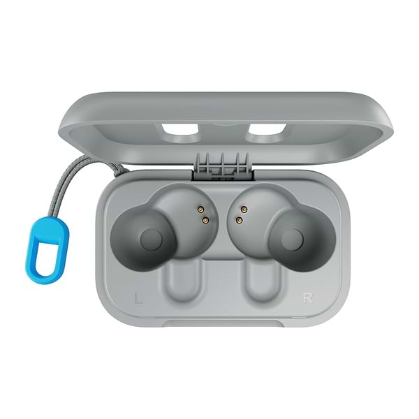 Фото - Наушники вкладыши беспроводные TWS Skullcandy DIME Light Grey/Blue (S2DMW-P751)