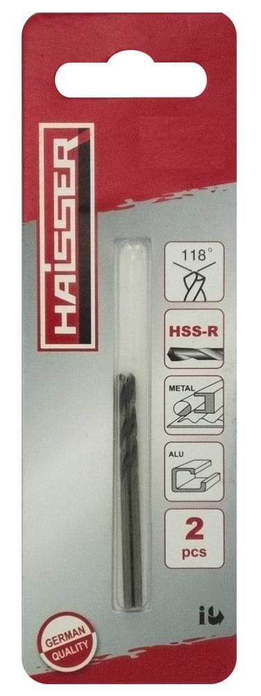 Фото - Сверло Haisser 1.5х18х40мм HSS-R ц/х ср. с. (DIN 338)