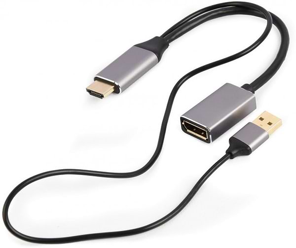 Фото - Перехідник Cablexpert HDMI-DisplayPort 0.1m (A-HDMIM-DPF-02)