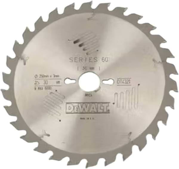 Фото - Диск пильний DeWALT EXTREME WORKSHOP 250 х 30 мм (DT4322)