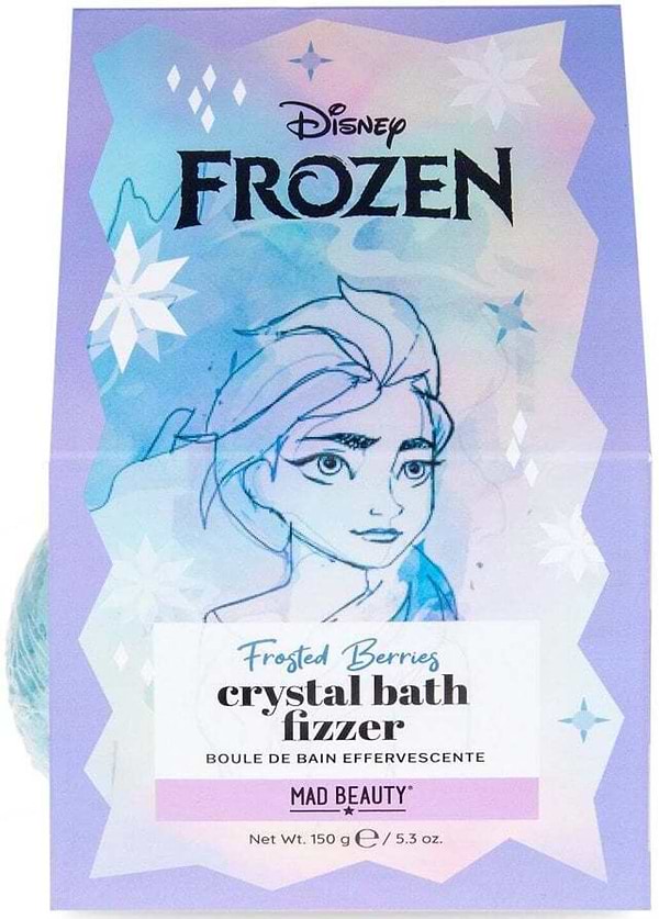 Фото - Бомба для ванни MAD BEAUTY Крижане серце - Кришталева (DF-FG10387-8)