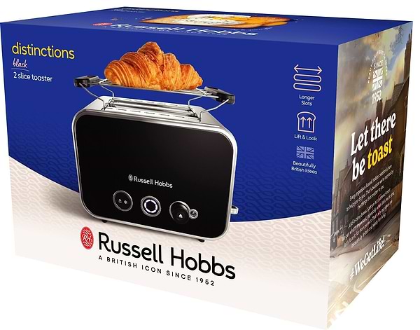 Фото - Тостер Russell Hobbs 26430-56 Distinctions 2-Slice Black