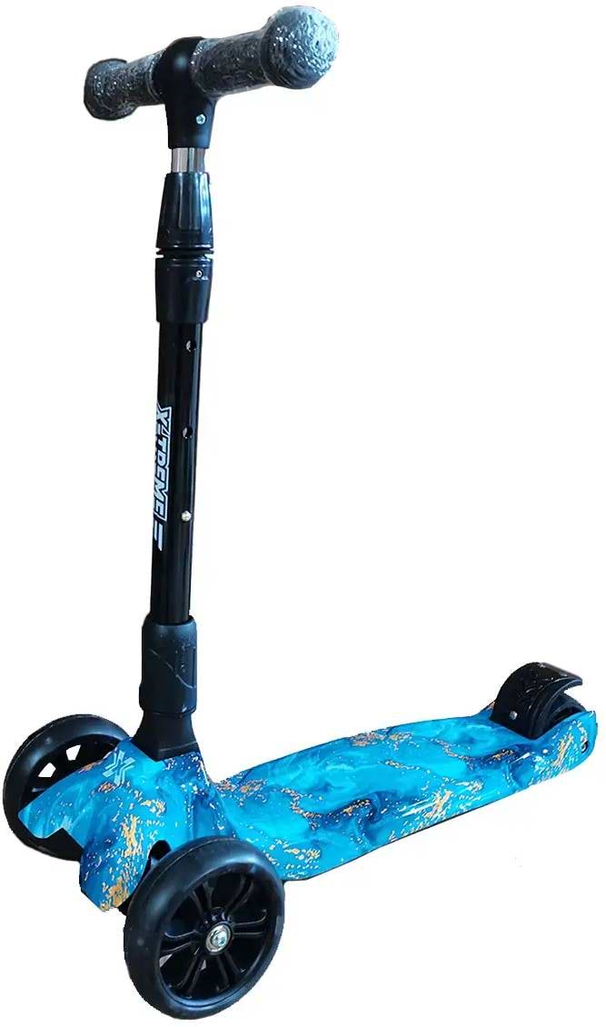Трёхколёсный самокат X-Treme KS-229WF Black