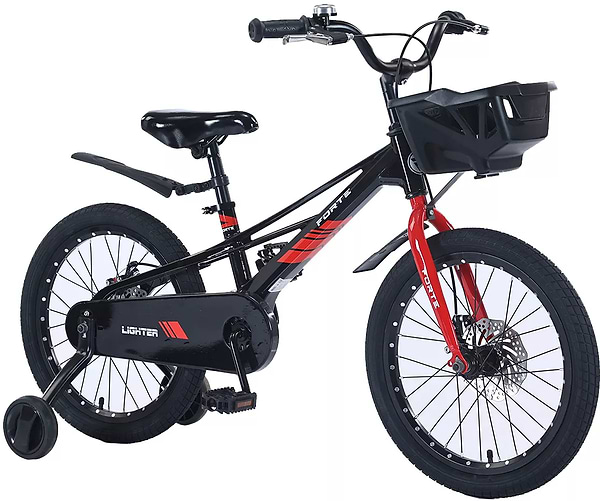 Фото - Двоколісний велосипед Forte LIGHTER 18" Black/Red