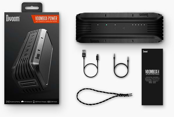Фото - Портативная акустика Divoom Voombox-Power black