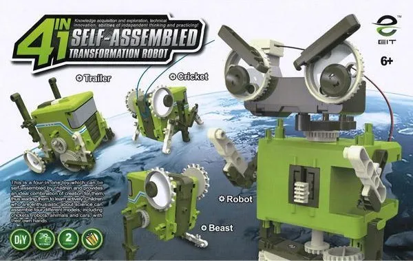 Конструктор-робот Same Toy Механобот 4 в 1 (DIY002UT)