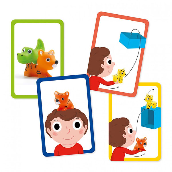 Фото - Настільна гра (3-4 роки) Djeco Пірамідки (DJ08557)