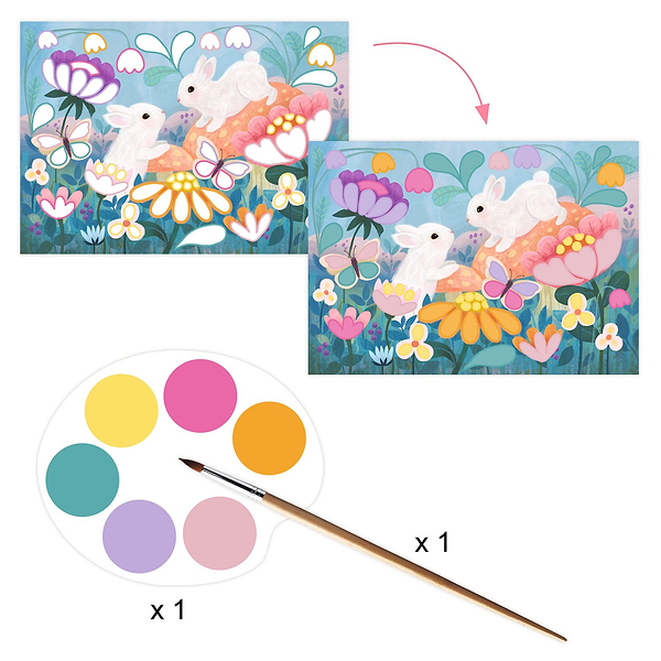 Фото - Набір для паперової творчості Djeco Лисичка та друзі (DJ09329)