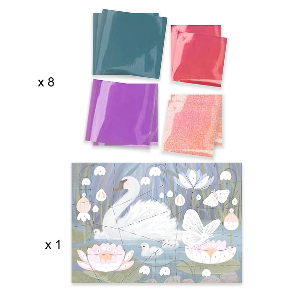 Фото - Набір для паперової творчості Djeco Лисичка та друзі (DJ09329)