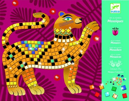 Фото - Стікерна мозаїка Djeco Глибоко в джунглях (DJ09422)