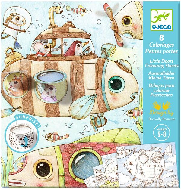 Фото - Набор для рисования Djeco с окошками Путешествие Мало (DJ09684) Фото - Набор для рисования Djeco с окошками Путешествие Мало (DJ09684)