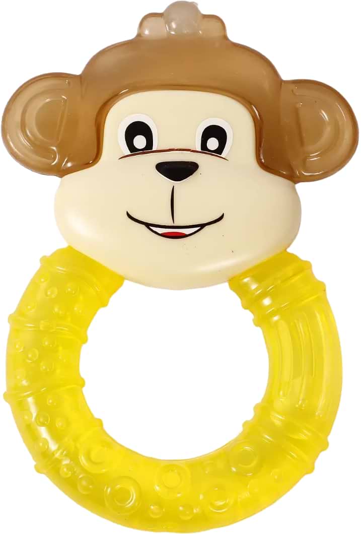 Прорезыватель с охлаждением Lindo обезьянка (Pk 068 об)