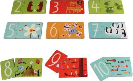 Фото - Пазлы (3-4 года) Djeco игра Посчитай (DJ08151)