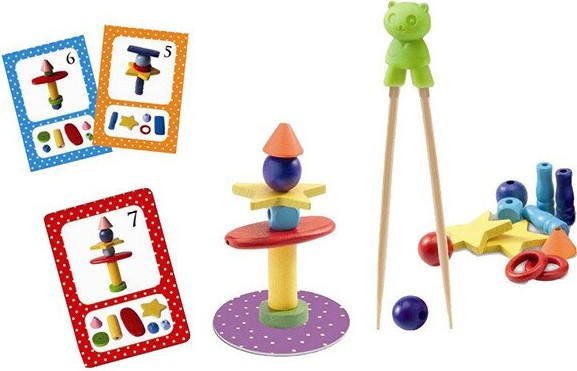 Фото - Настільна гра (5-7 років) Djeco Балансування Тотем зен (DJ08454)