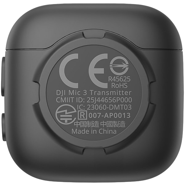 Фото - Мікрофон для смартфона DJI Mic 3 Transmitter, Black