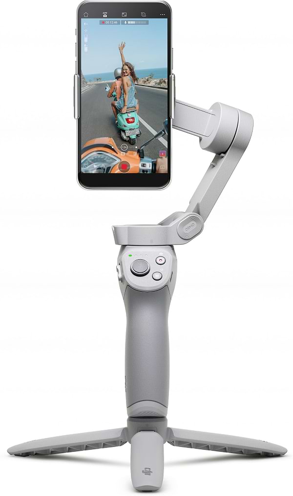 Фото - Трёхосевой ручной стабилизационный подвес DJI Osmo Mobile 4