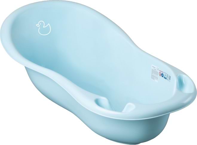 Дитяча ванночка Tega Baby Каченя 102 см Блакитна (DK-005-129) - Фото 1