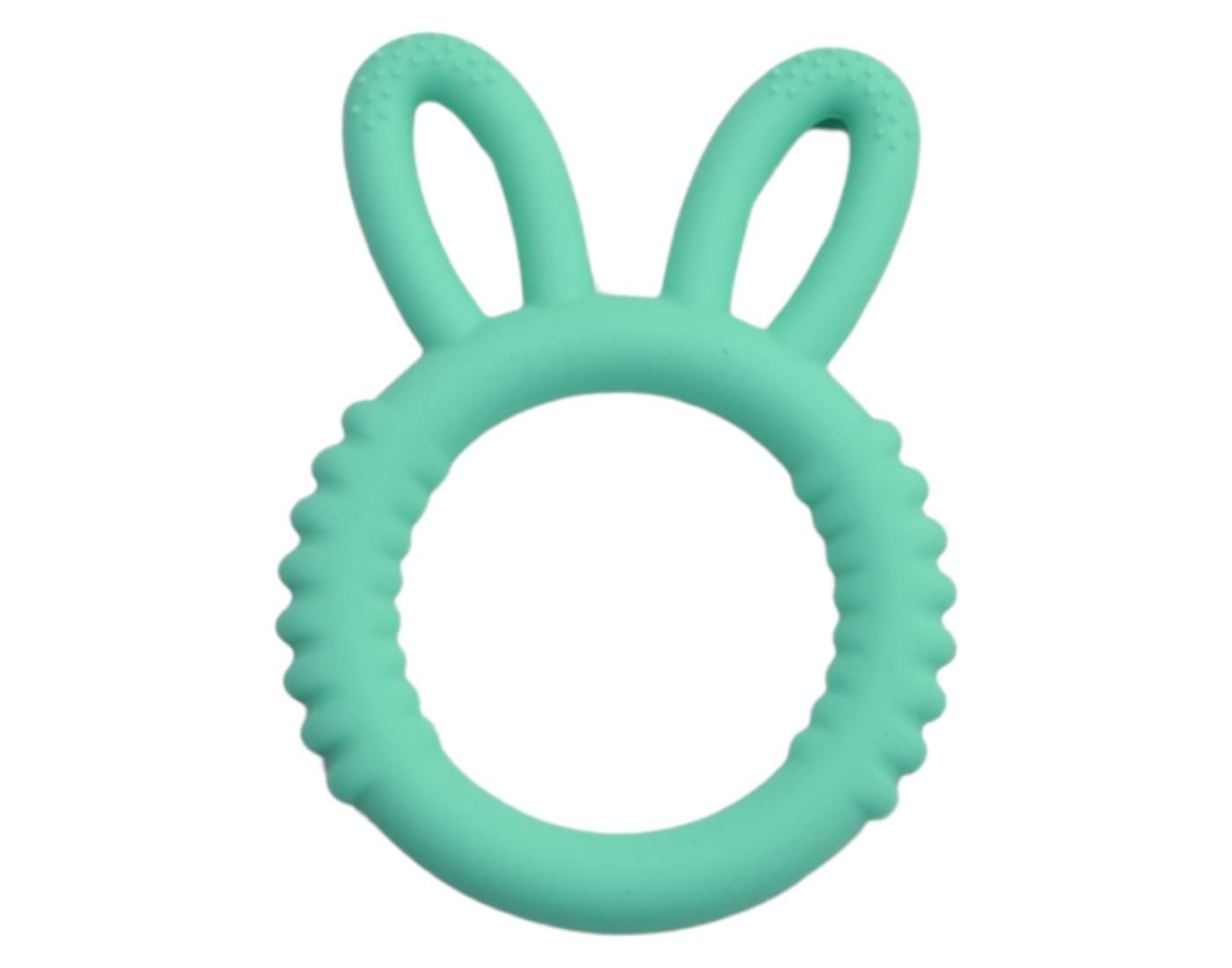 Прорезыватель Lindo Уши зеленый (DK 06 з)