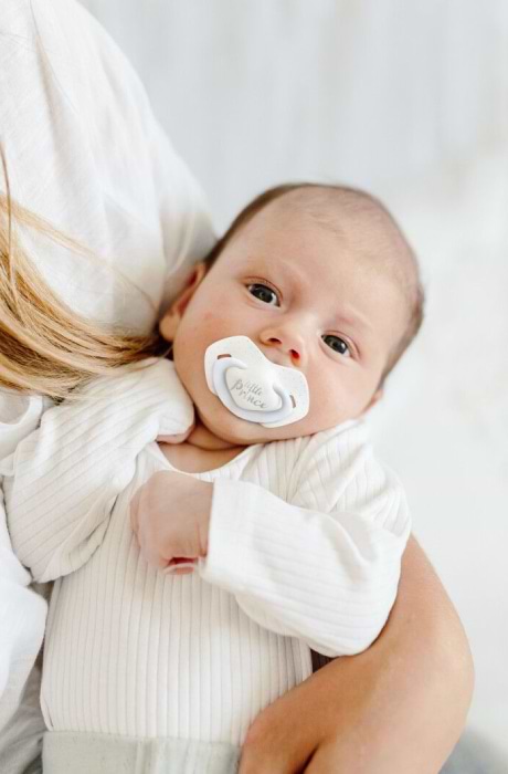Фото - Симметричная пустышка Canpol babies 0-6 мес ROYAL BABY 2 шт. - розовая (22/650_pin)