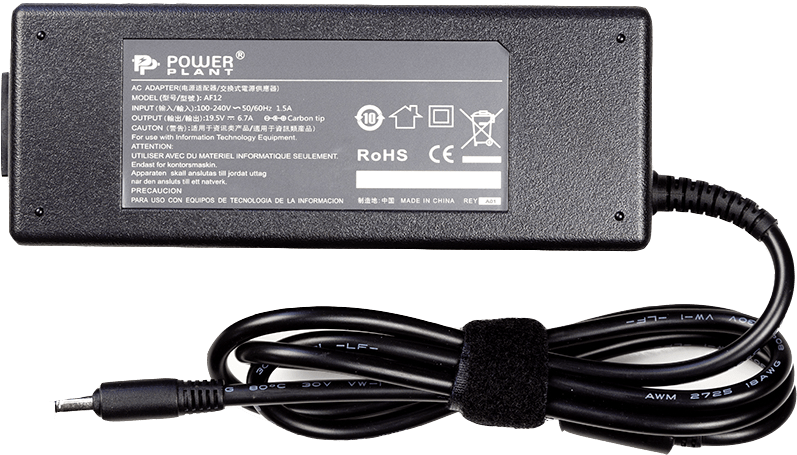 Зарядний пристрій для ноутбука PowerPlant Dell 220V 19.5V 130W 6.7A (DL130G4530)