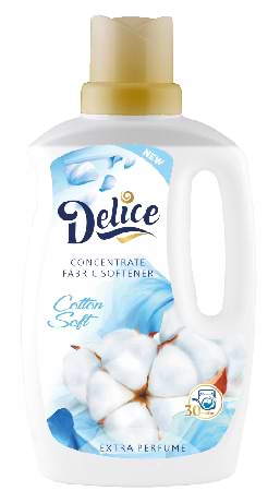 Купить Ополаскиватель для белья Delice Cotton Soft 1л (DL51868) - Фото 1 Ополаскиватель для белья Delice Cotton Soft 1л (DL51868) - Фото 1