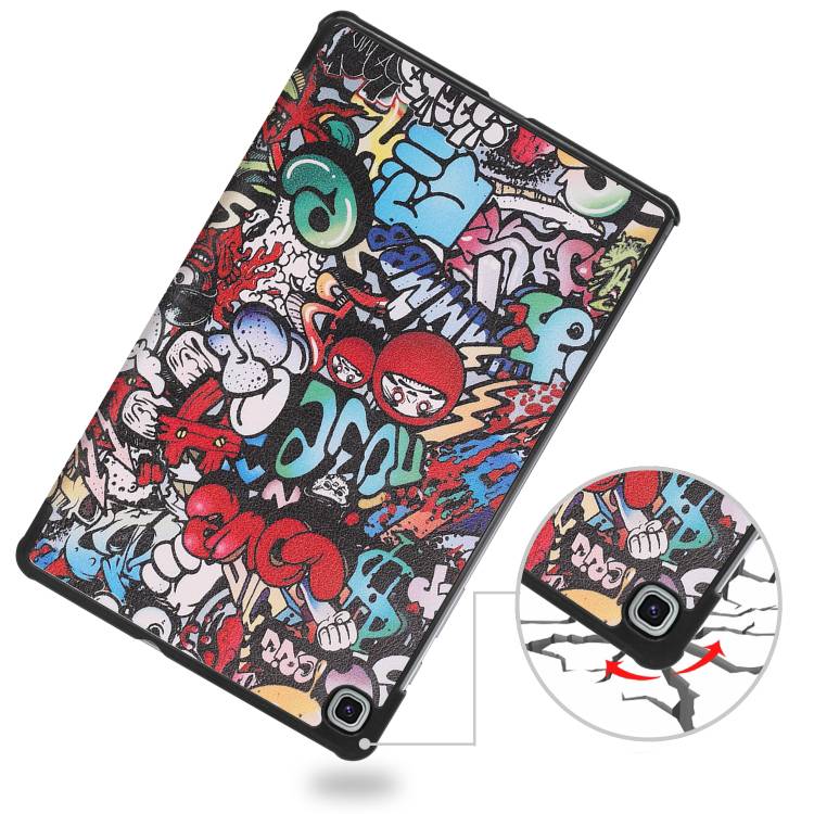 Фото - Чохол для планшета BeCover Flexible TPU Mate for Samsung Galaxy Tab S6 Lite (2024) 10.4" P620/P625/P627 Graffiti (712519)